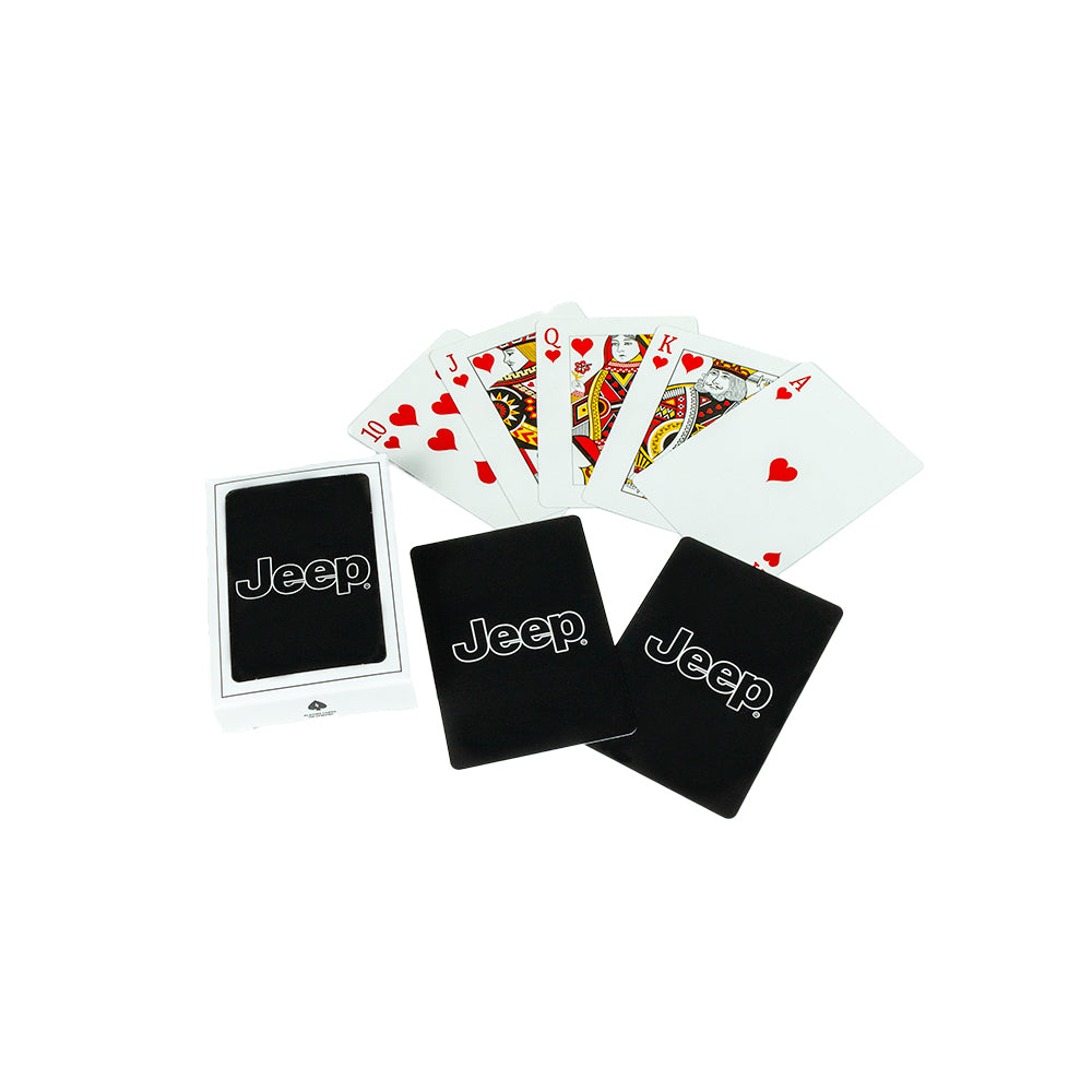 Playing Cards - Jeep Text Logo