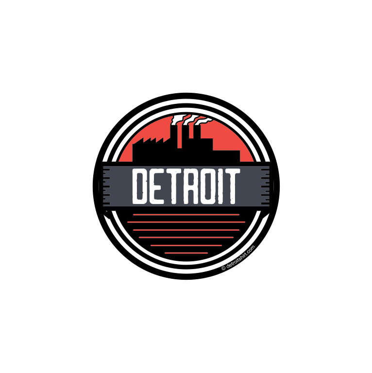 Sticker - Detroit Factory