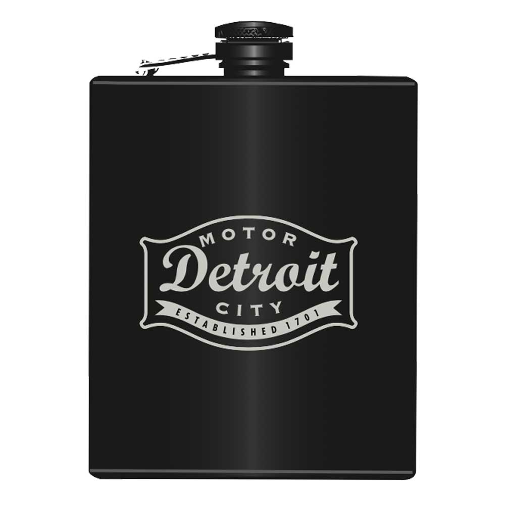 Flask - Detroit Buckle