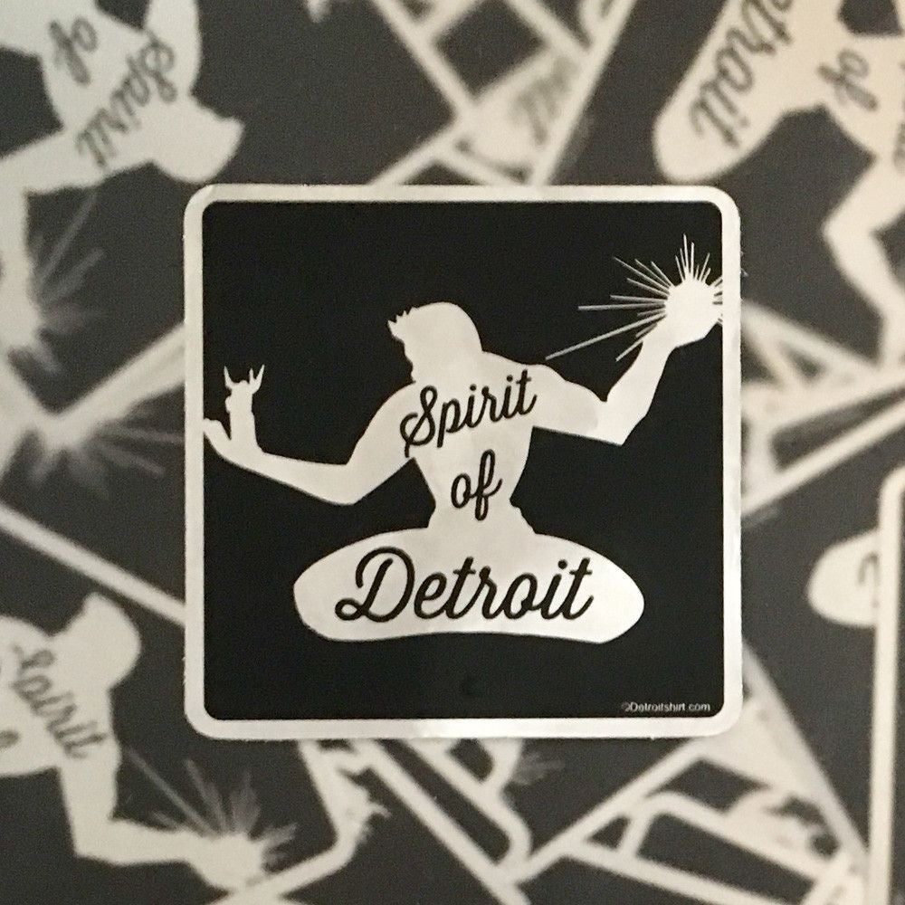 Sticker - Spirit of Detroit-Sticker-Detroit Shirt Company