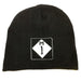 Hat - Woodward M1 Beanie - Black-Hats-Detroit Shirt Company