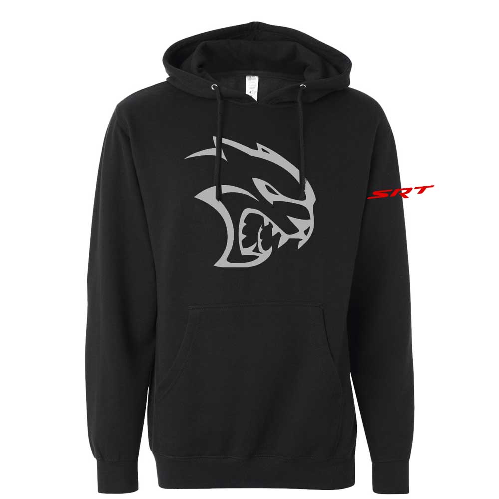 Dodge SRT Hellcat Hoodie Sweatshirt Black