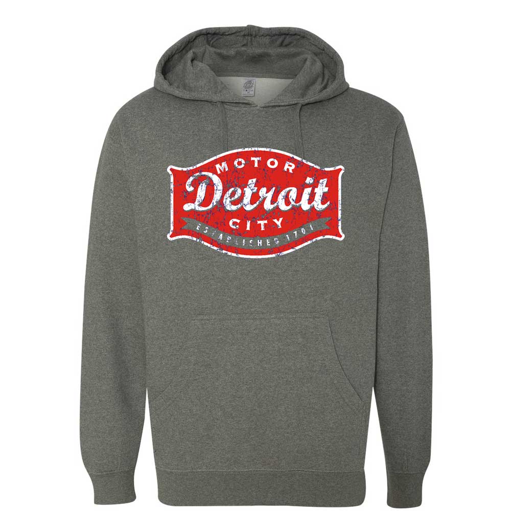 Detroit Buckle Hoodie Sweatshirt