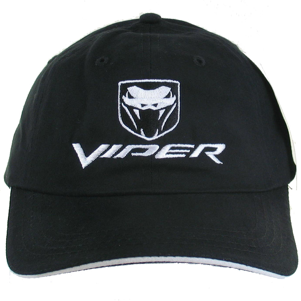 Hat - Dodge Viper Fangs - Black/White