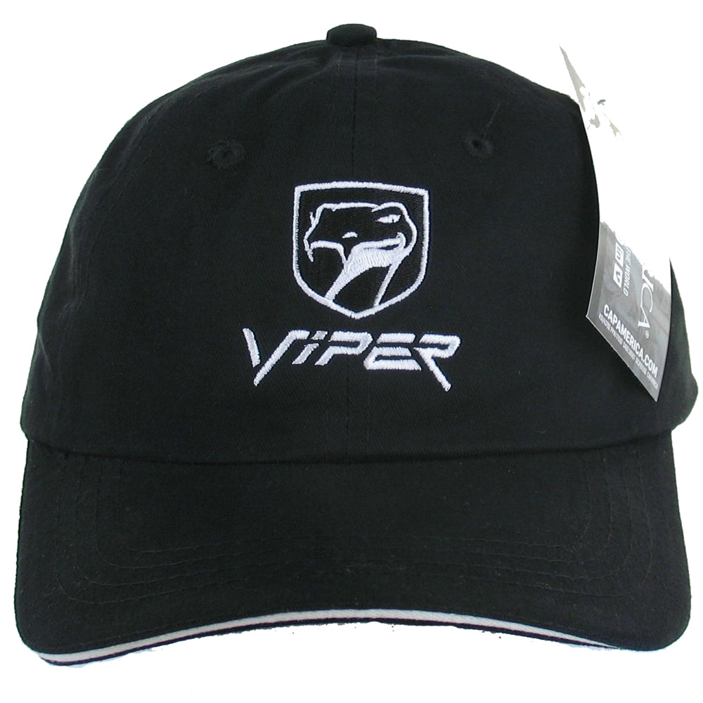 Hat - Dodge Viper Sneaky Pete - Black/White