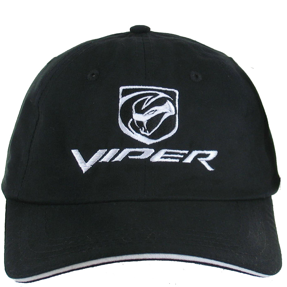 Hat - Dodge Viper Stryker - Black/White