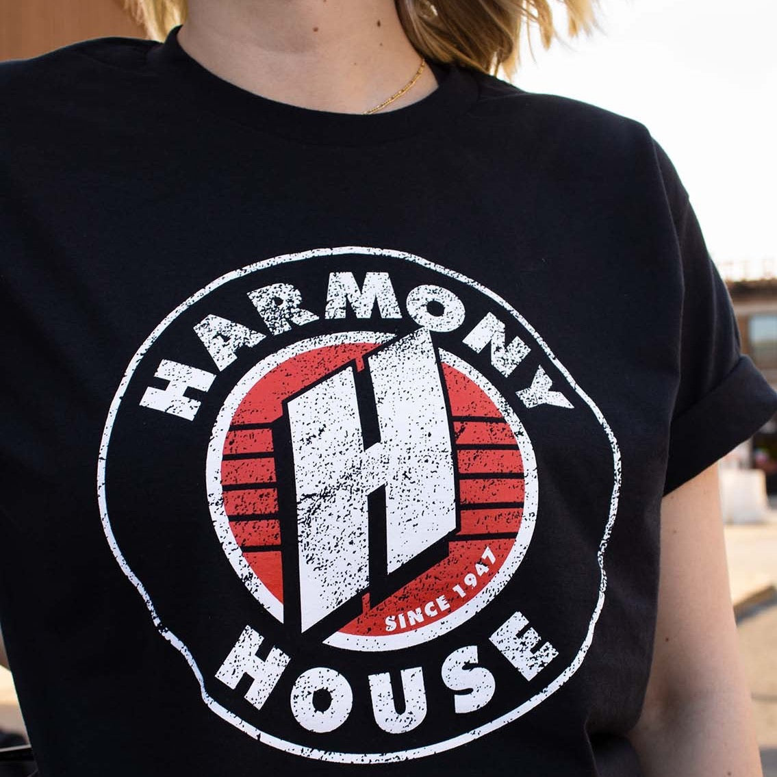 Mens Harmony House T-shirt (Black)