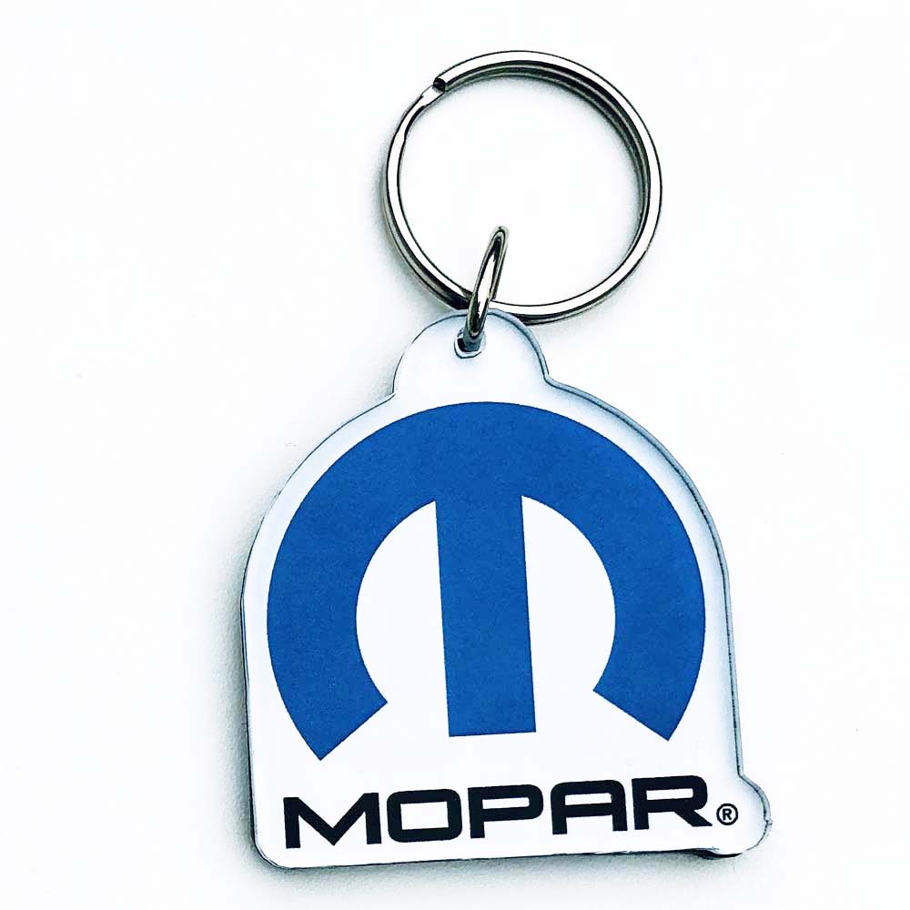 Keychain - Mopar Logo Current (Acrylic)