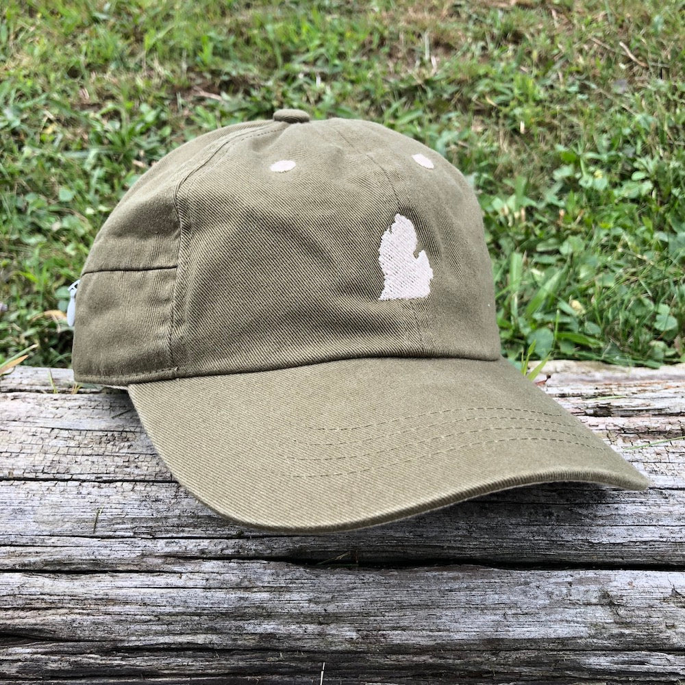 Hat - Michigan LP zipper hat (Moss Green)