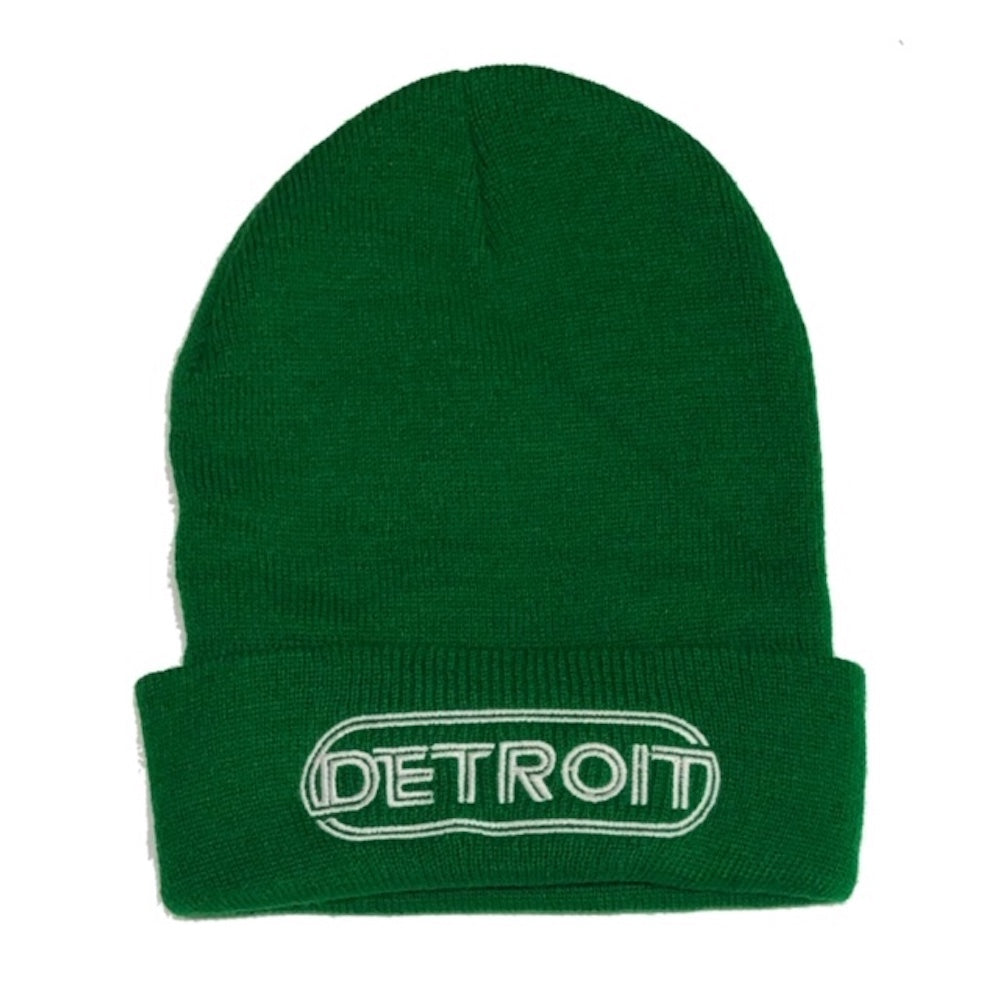 Hat - Detroit Wrap Flip Knit - Kelly Green