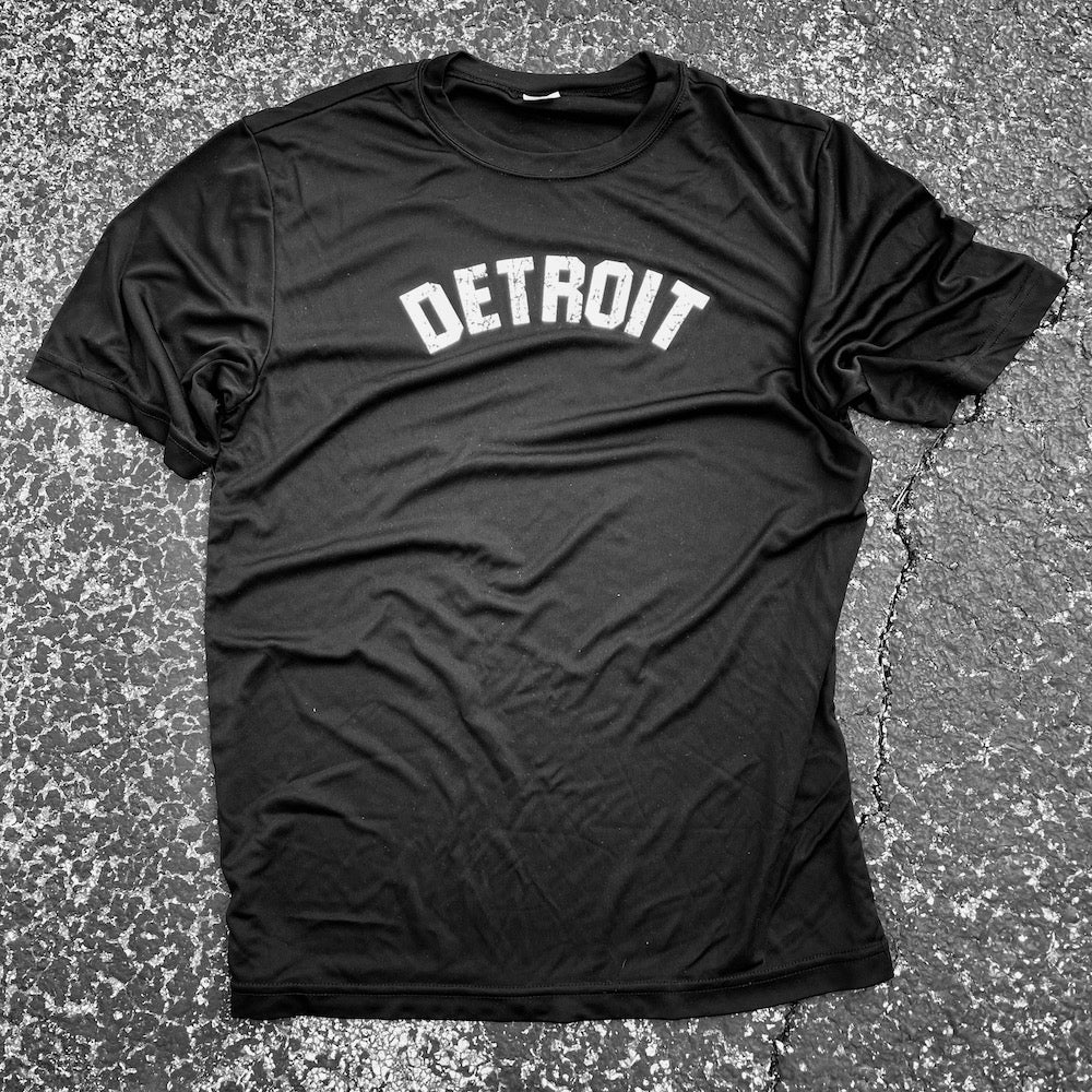 Mens Detroit Bend Performance T-shirt (Black)