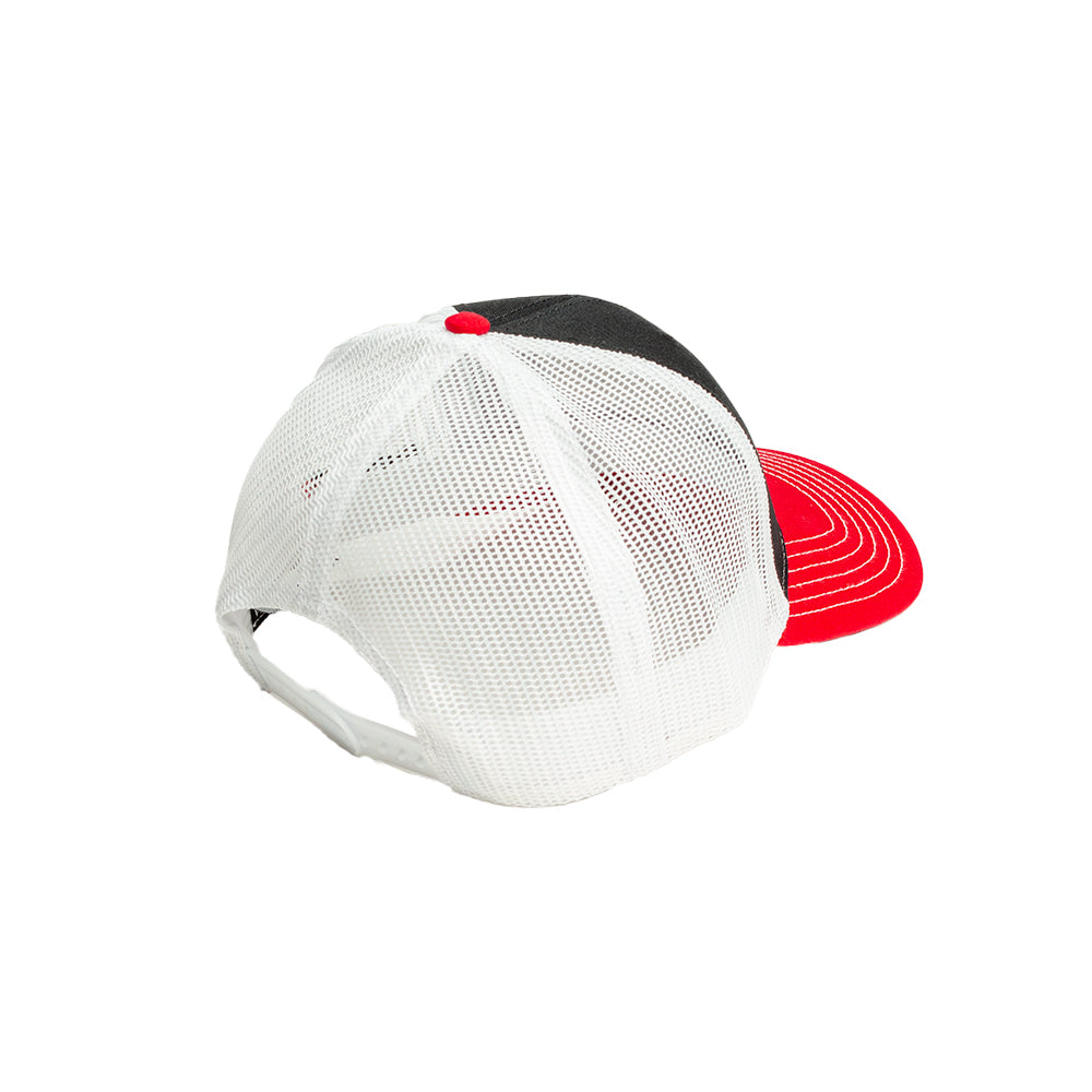 Hat - Dodge Viper Tri-logo - Black/White/Red