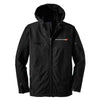 Mens Dodge® Logo Hooded Softshell Jacket - Black - Detroit Shirt CompanyFCA - DodgeJackets (Apparel)