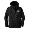 Mens Jeep® Rectangle Logo Hooded Softshell Jacket - Black - Detroit Shirt CompanyFCA - JeepJackets (Apparel)