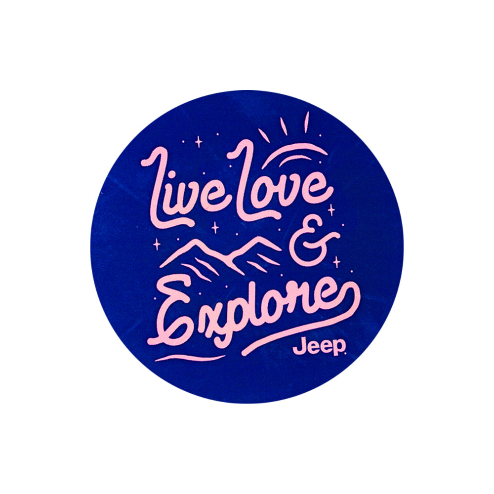 Sticker - Jeep® Live Love Explore