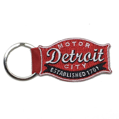 Keychain - Detroit Buckle Patch-Keychain-Detroit Shirt Company