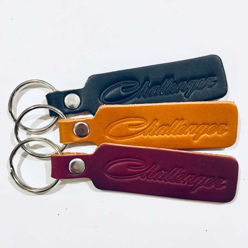 Keychain - Dodge Challenger Leather