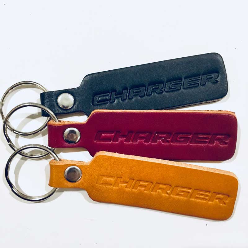 Keychain - Dodge Charger Leather