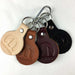 Keychain - Mopar Round leather-Keychain-Detroit Shirt Company
