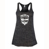 Ladies Relaxed Racerback Tank Top - Michigan Shield Marble Black - Detroit Shirt CompanyDetroit Shirt CompanyOther Apparel