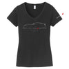Ladies Dodge Viper 25 Years - Black - Detroit Shirt CompanyFCA - DodgeT-Shirts (Apparel)