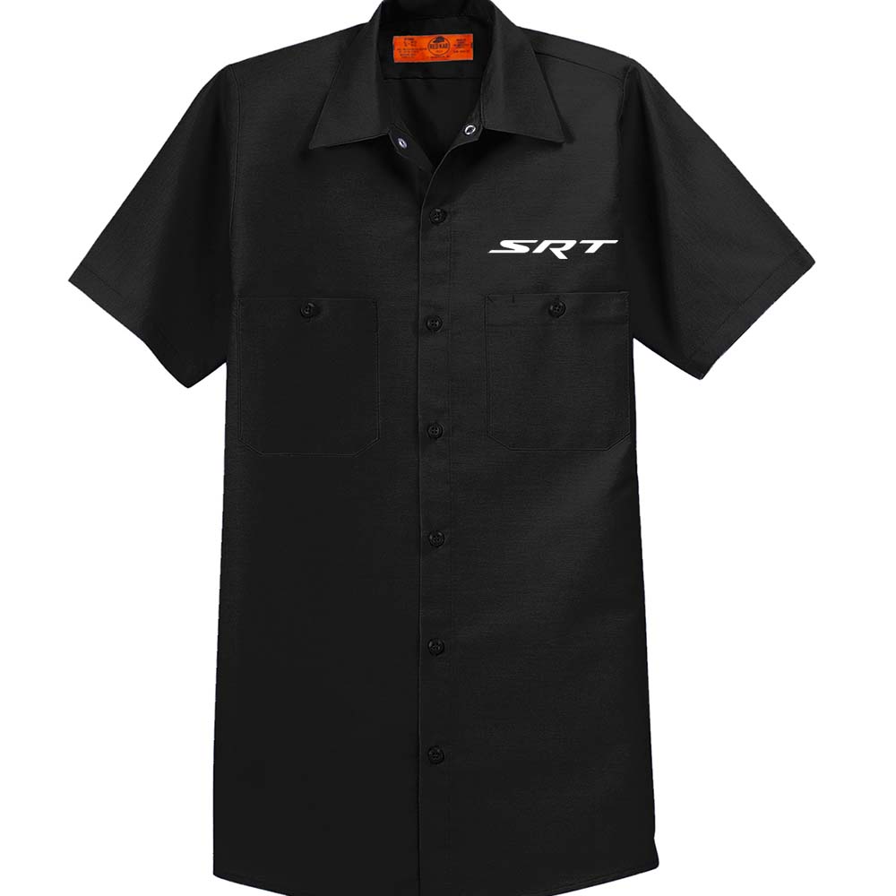 Mens Dodge SRT Mechanic Shirt - Black