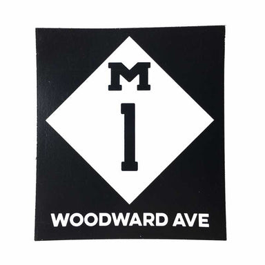 Magnet - M1 Woodward-Magnet-Detroit Shirt Company