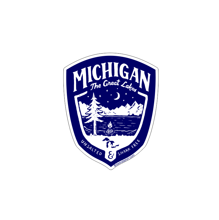 Sticker - Michigan Shield
