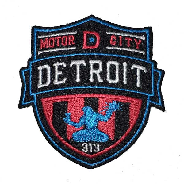 Patch - Detroit Shield — Detroit Shirt Company