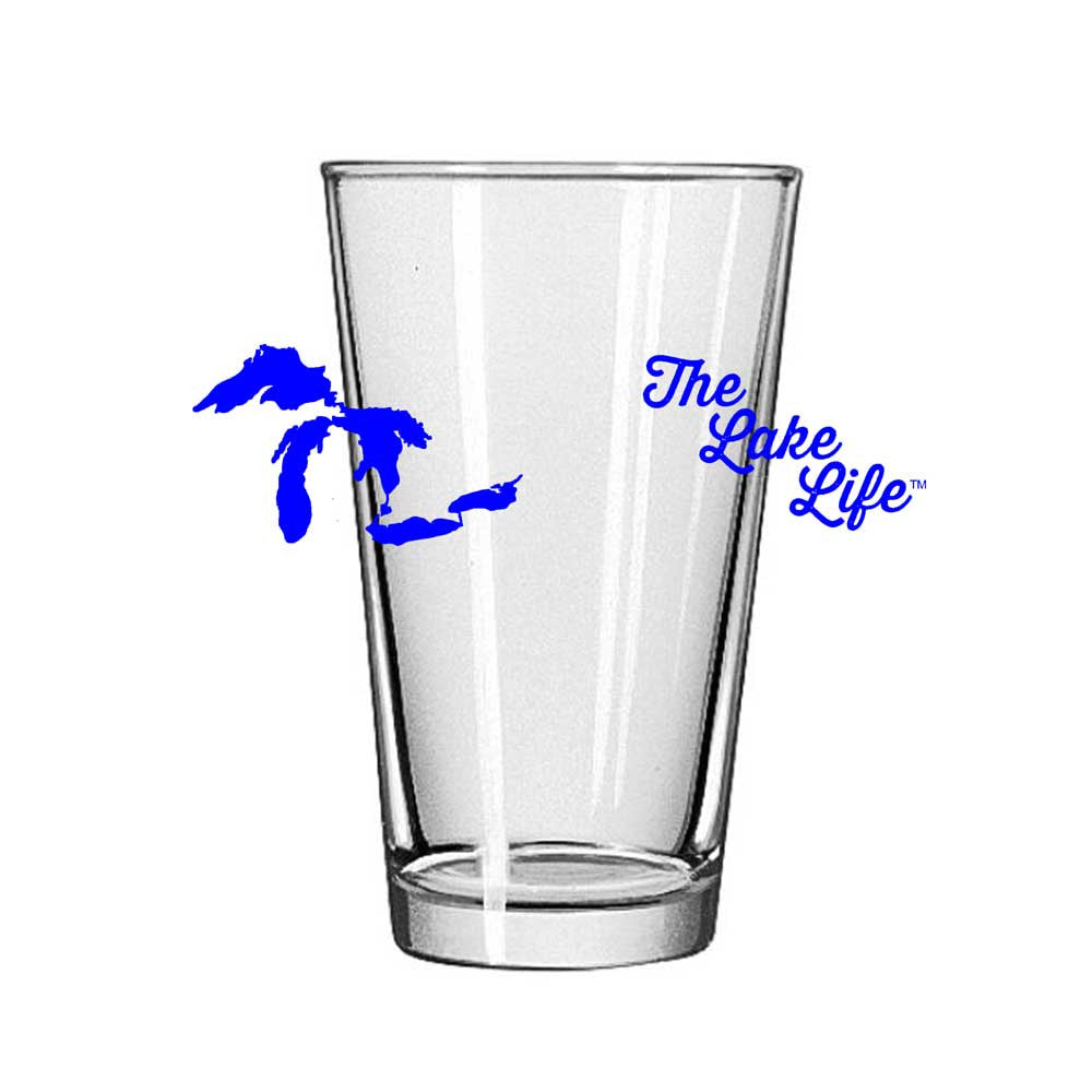 Pint Glass - The Lake Life-Glassware-Detroit Shirt Company
