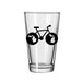 Pint Glass - Michigan Bike-Glassware-Detroit Shirt Company