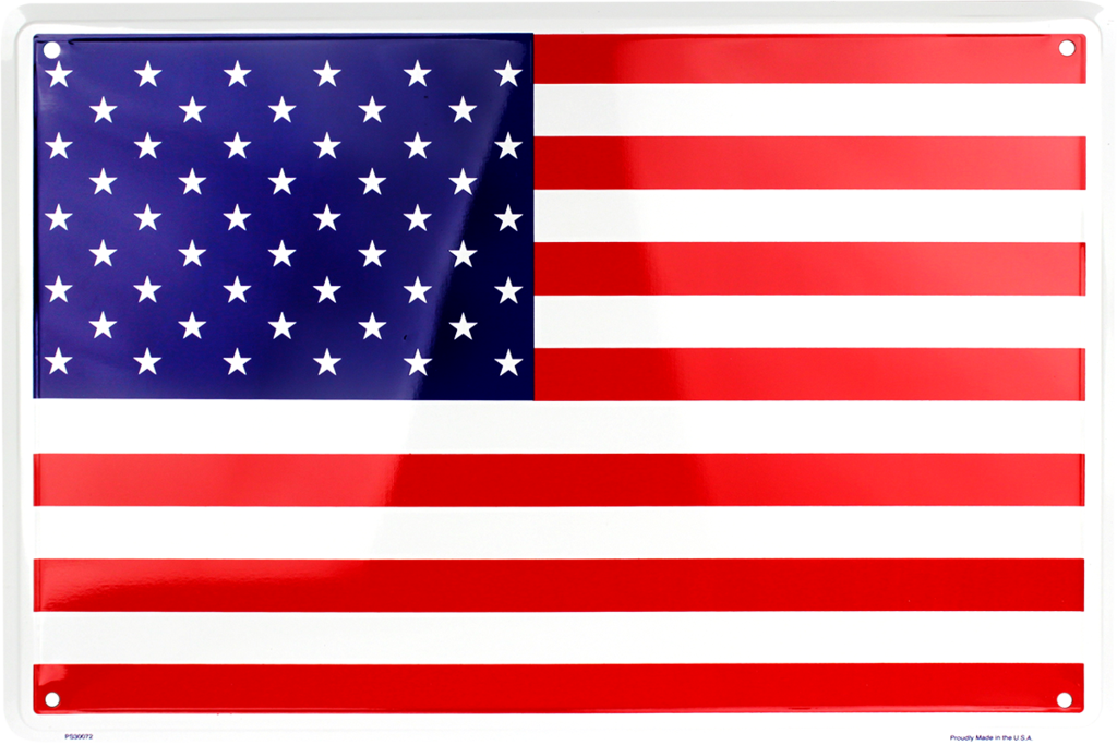 Sign - American Flag