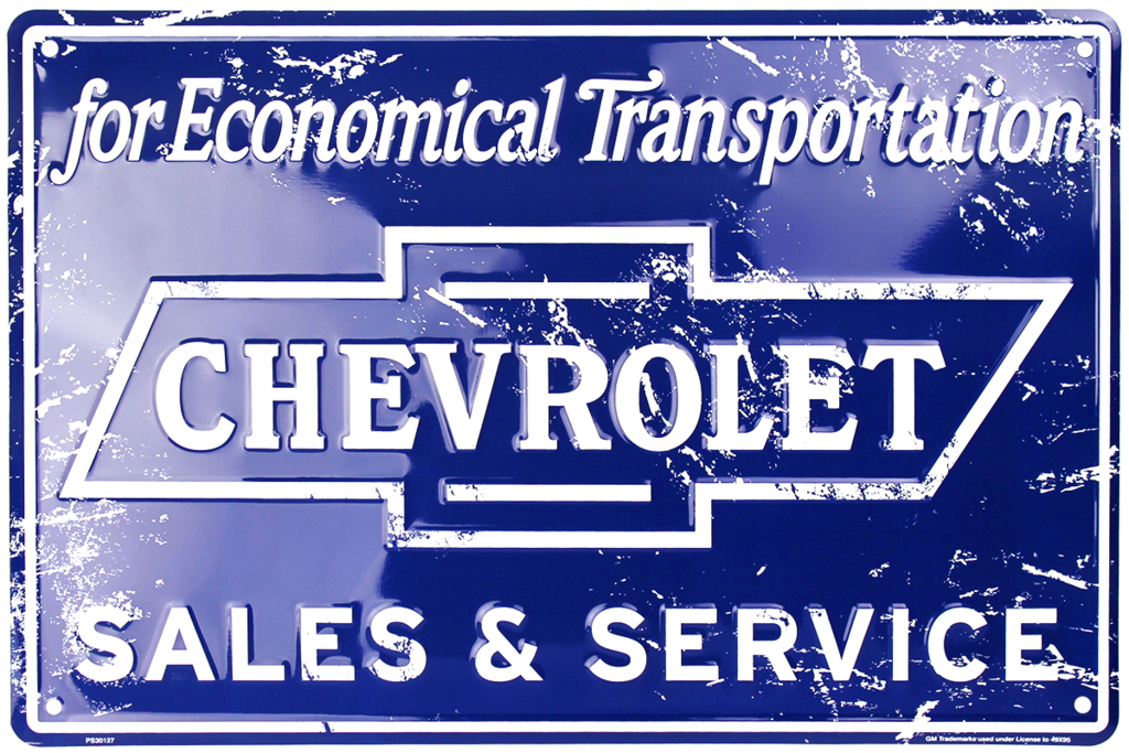 Sign - Chevrolet Sales & Service