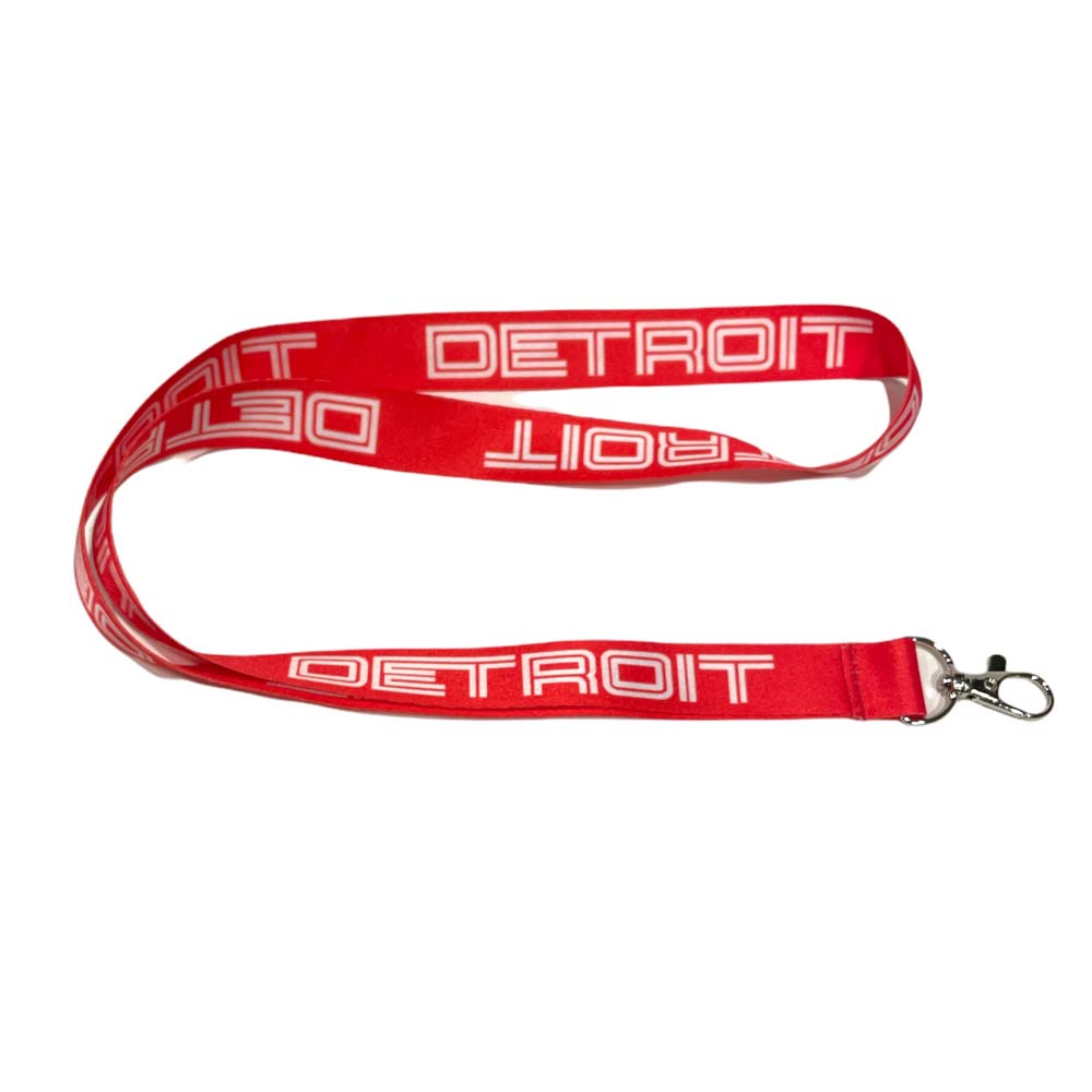 Lanyard - Detroit GT - Red
