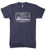 Mens Boblo Island T-shirt (Navy) | Detroit Shirt Co.