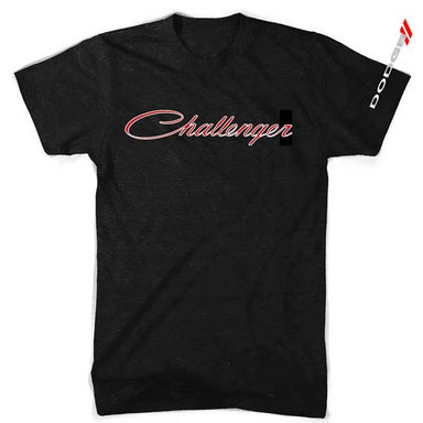 Mens Dodge Challenger T-shirt (Black) | Detroit Shirt Co.