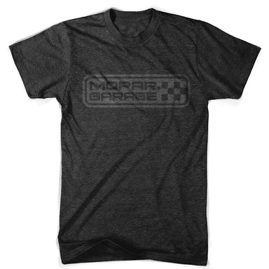 Mens Mopar Garage T-shirt (Heather Black) | Detroit Shirt Co.
