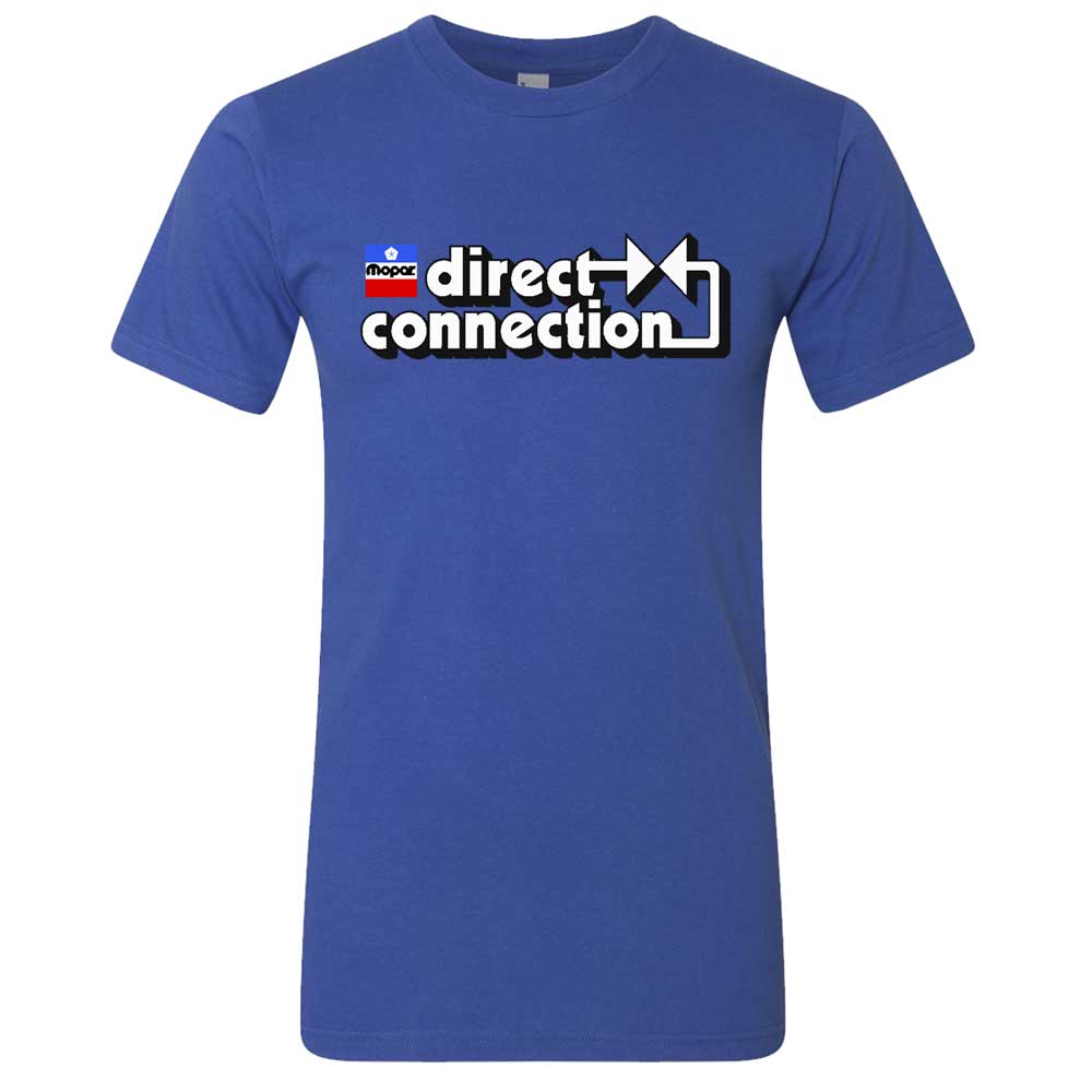 Mens Mopar Direct Connection T-shirt (Royal Blue)