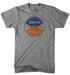 Mens Triblend Detroit Reel T-shirt (Grey) | Detroit Shirt Co.