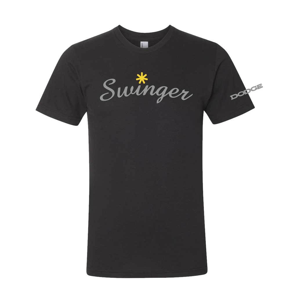Mens Dodge Swinger T-shirt (Black)