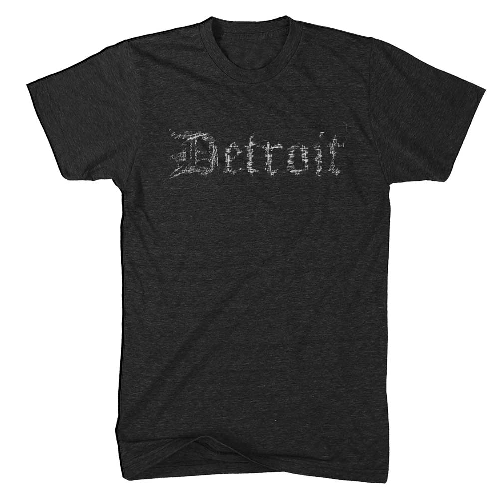 Mens Detroit Threadz T-shirt (Heather Black)