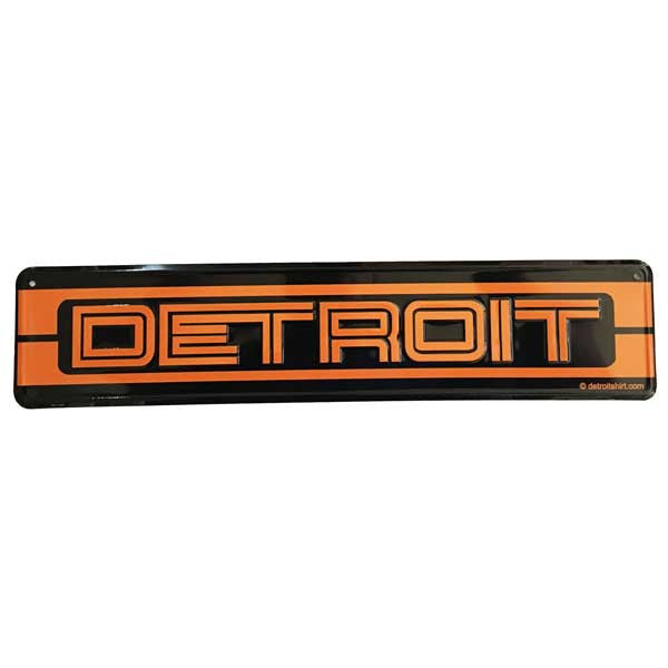 Metal Sign - Detroit GT — Detroit Shirt Company