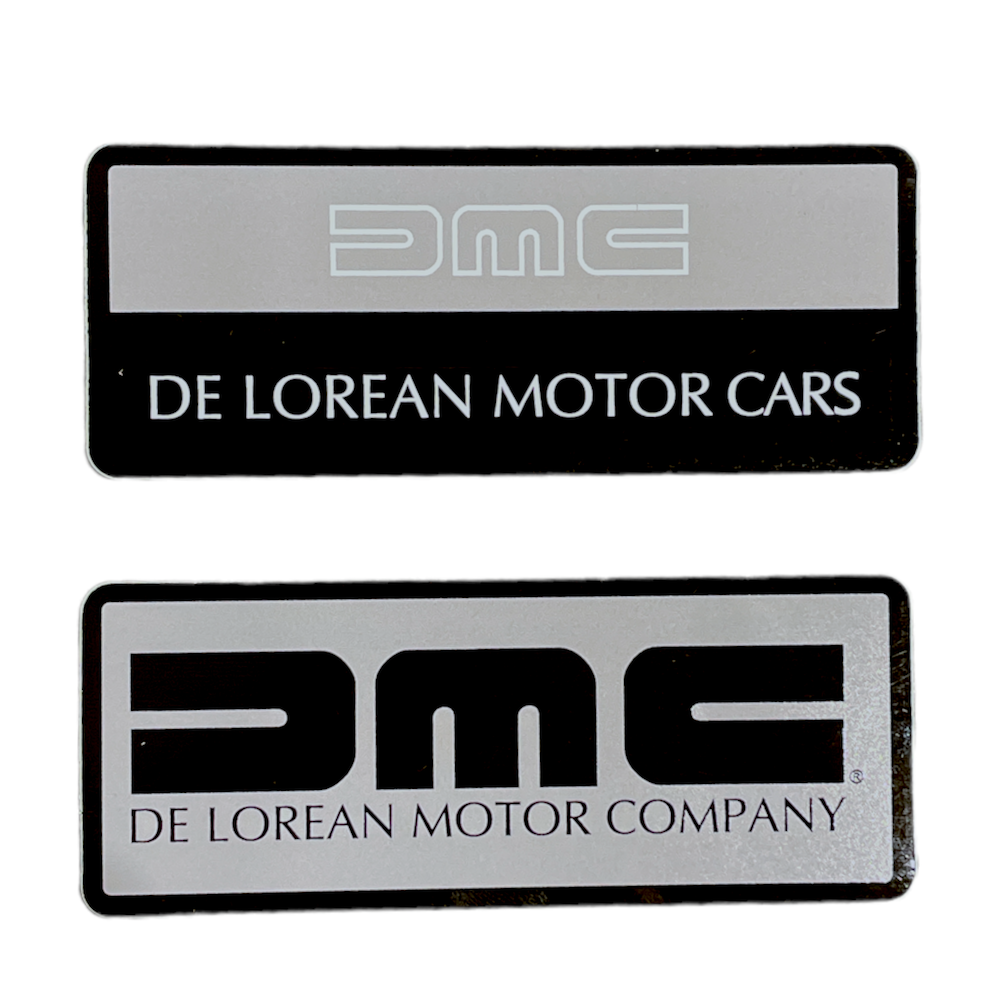 Sticker Pack- DeLorean DMC logo