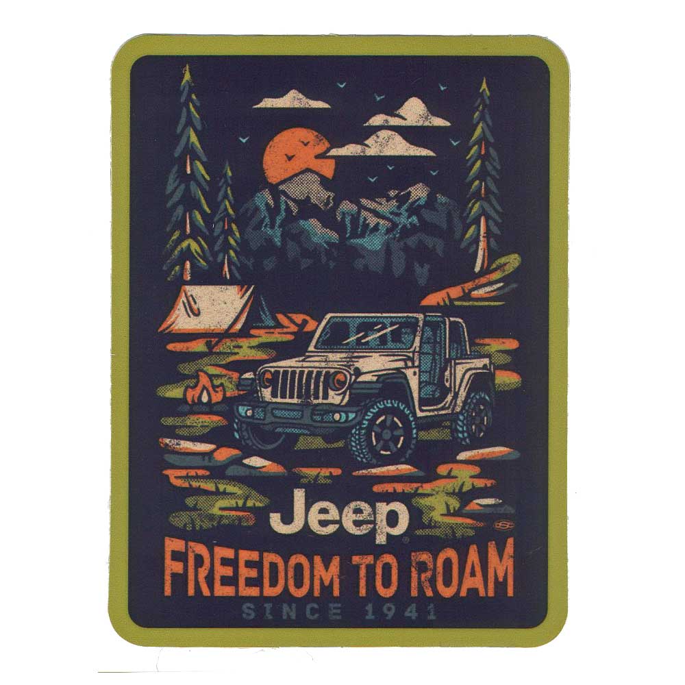 Sticker - Jeep® Freedom To Roam