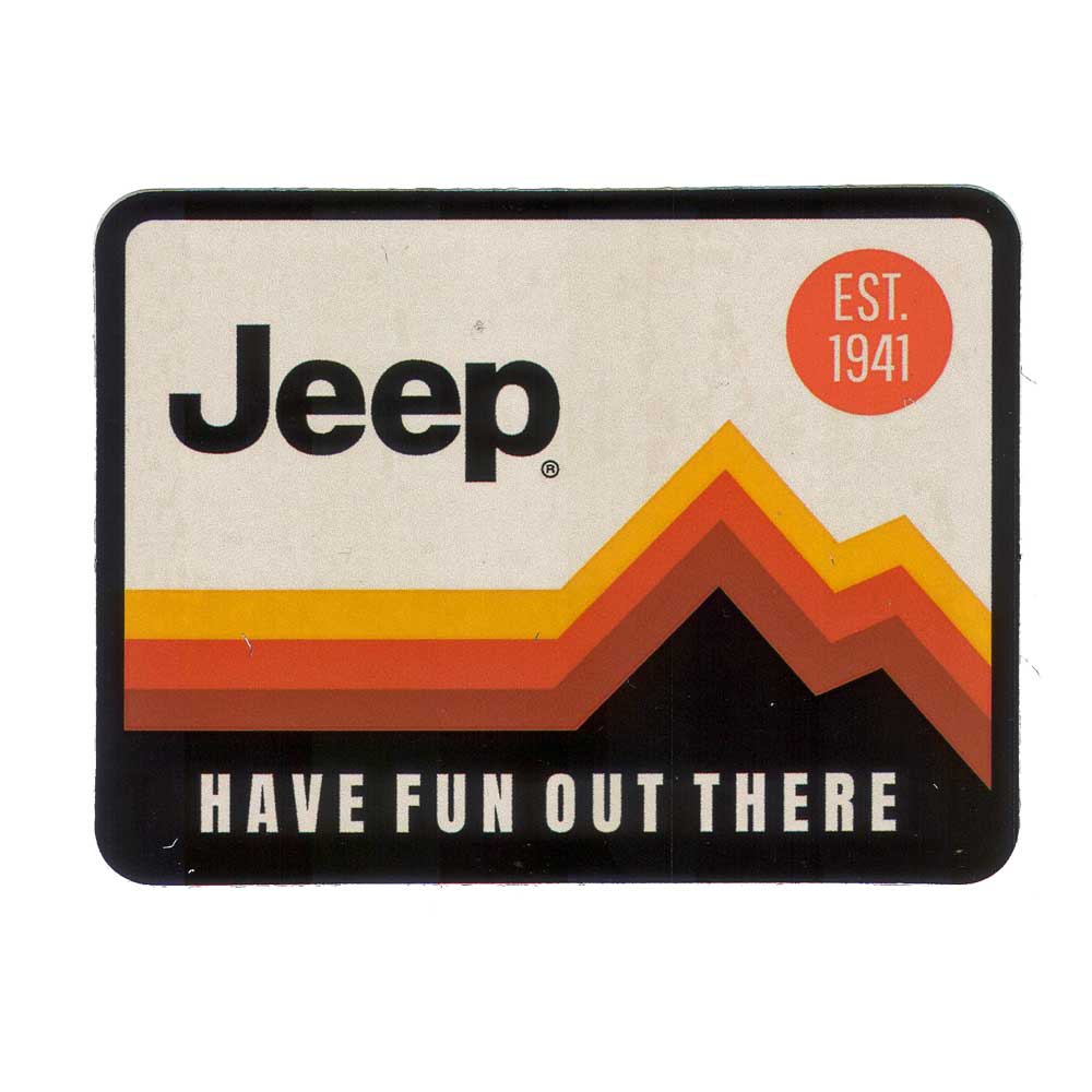 Sticker - Jeep® Have Fun Out There