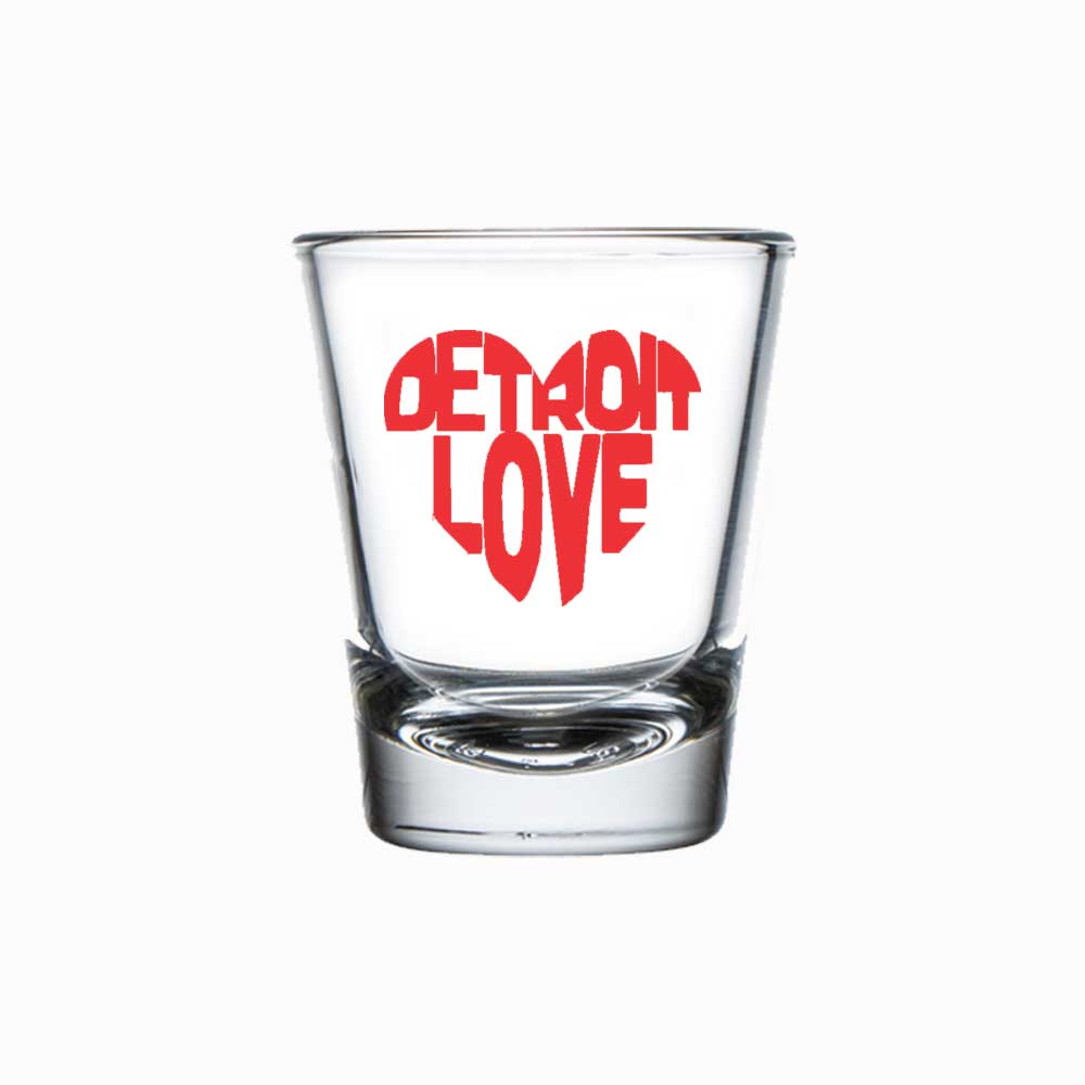 Shot Glass - Detroit Love