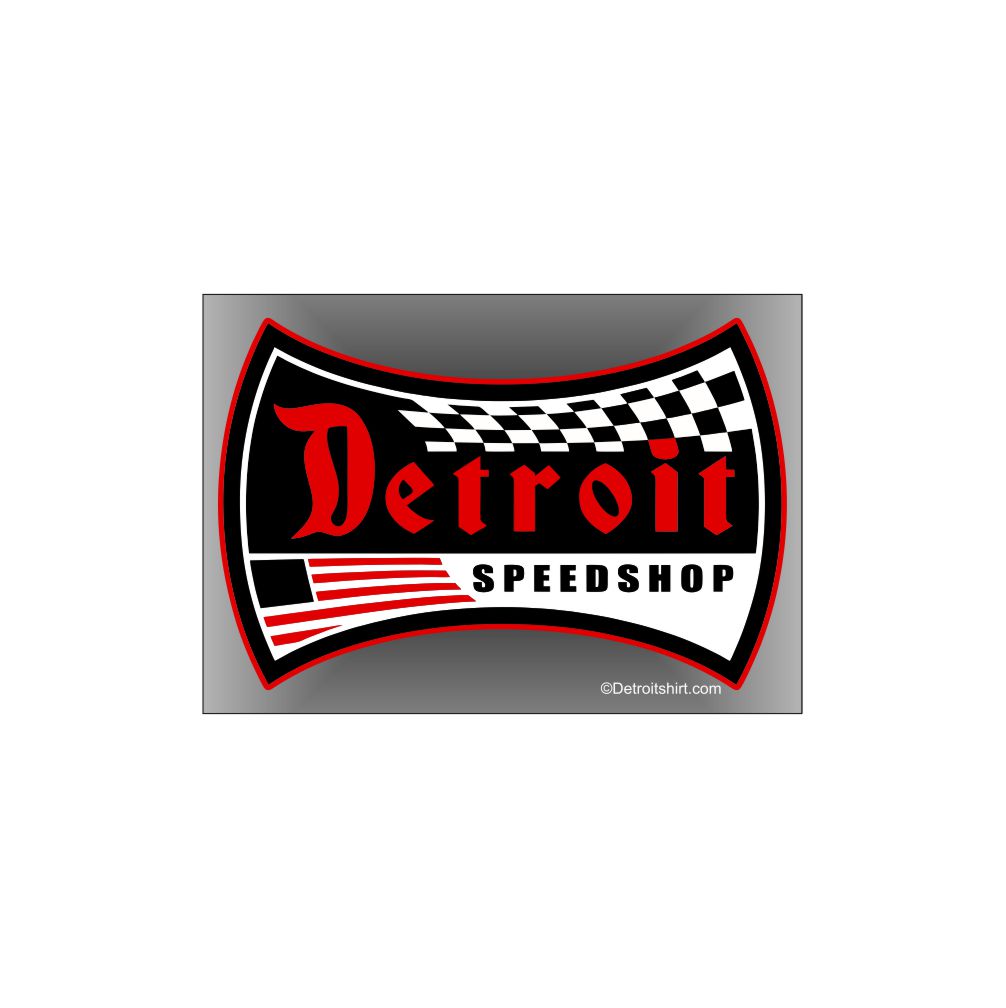 Sticker - Detroit Speed Shop Logo