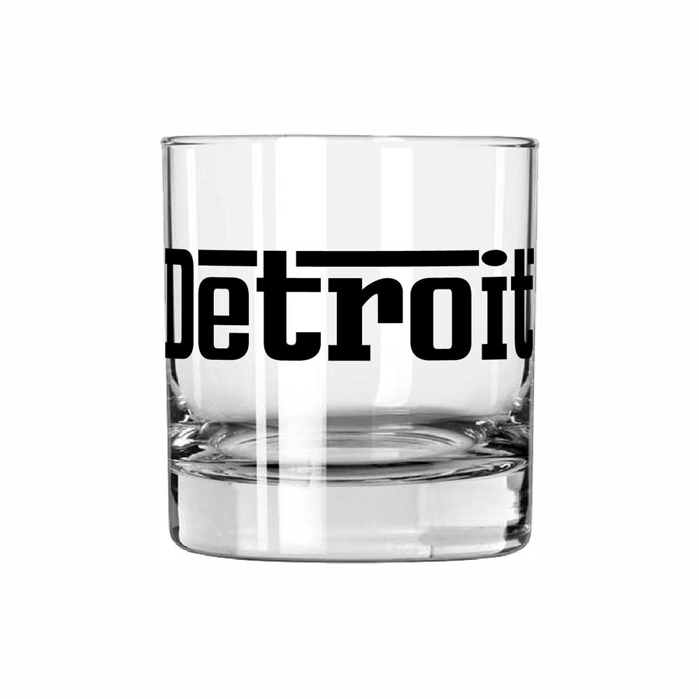 Whiskey Rocks Glass - Detroit Grigio