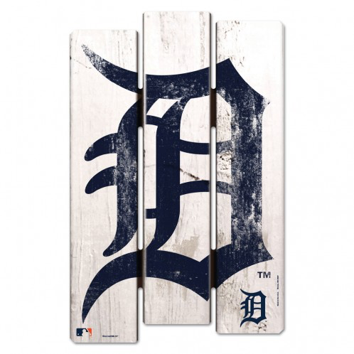 Detroit Tigers - Wood Fence Sign