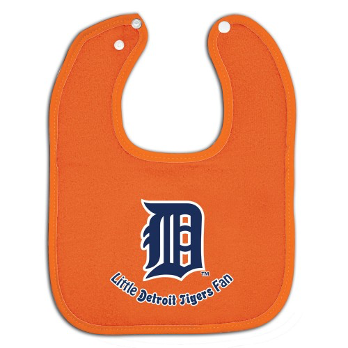 Detroit Tigers - Baby Bib Little Detroit Tigers Fan